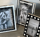 Black & White Squares Frame 3x5