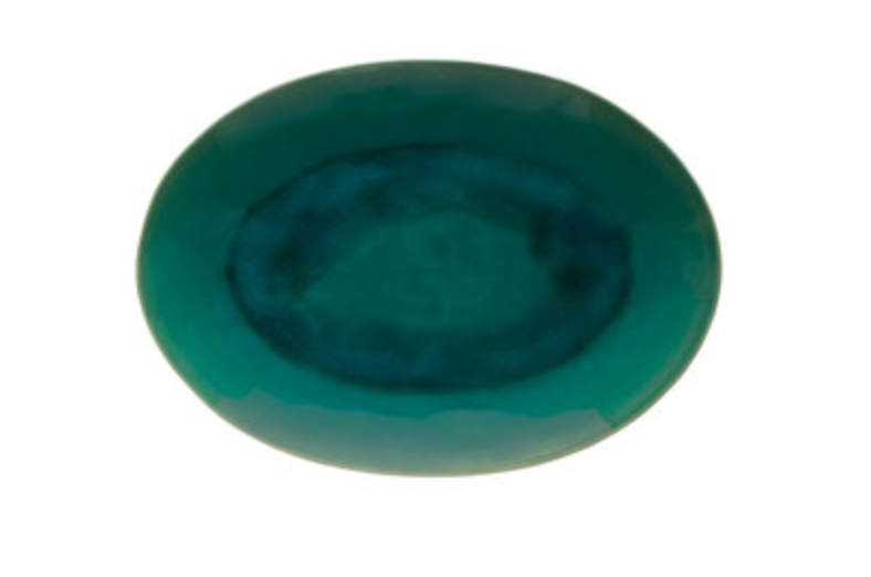 Riviera Oval Platter Azure