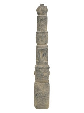 Azalea Stacked Statue 61cm/Grey