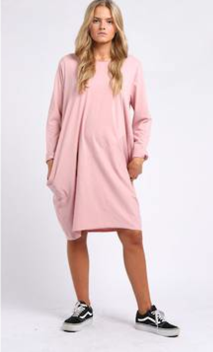 Sasha Cotton Dress Pink