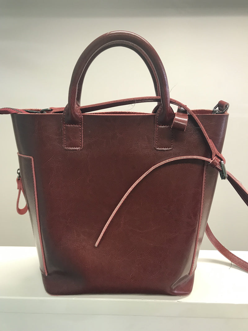 Red Leather Bag