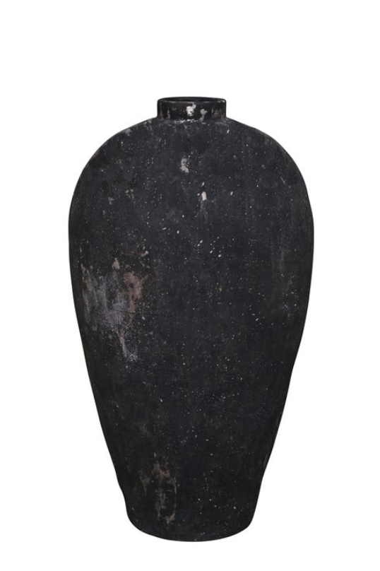 Albion Floor Pot Black