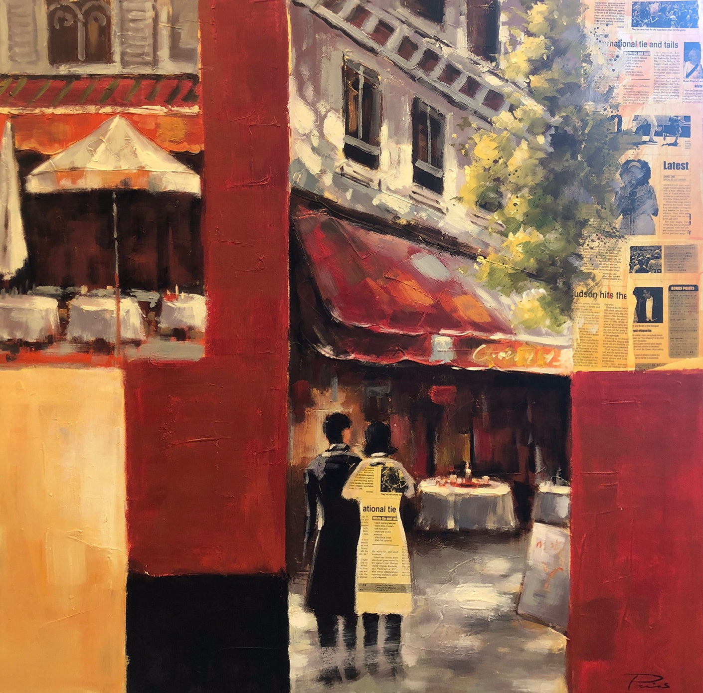 Canvas Street Scene