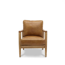 Reid Leather Armchair - Tan