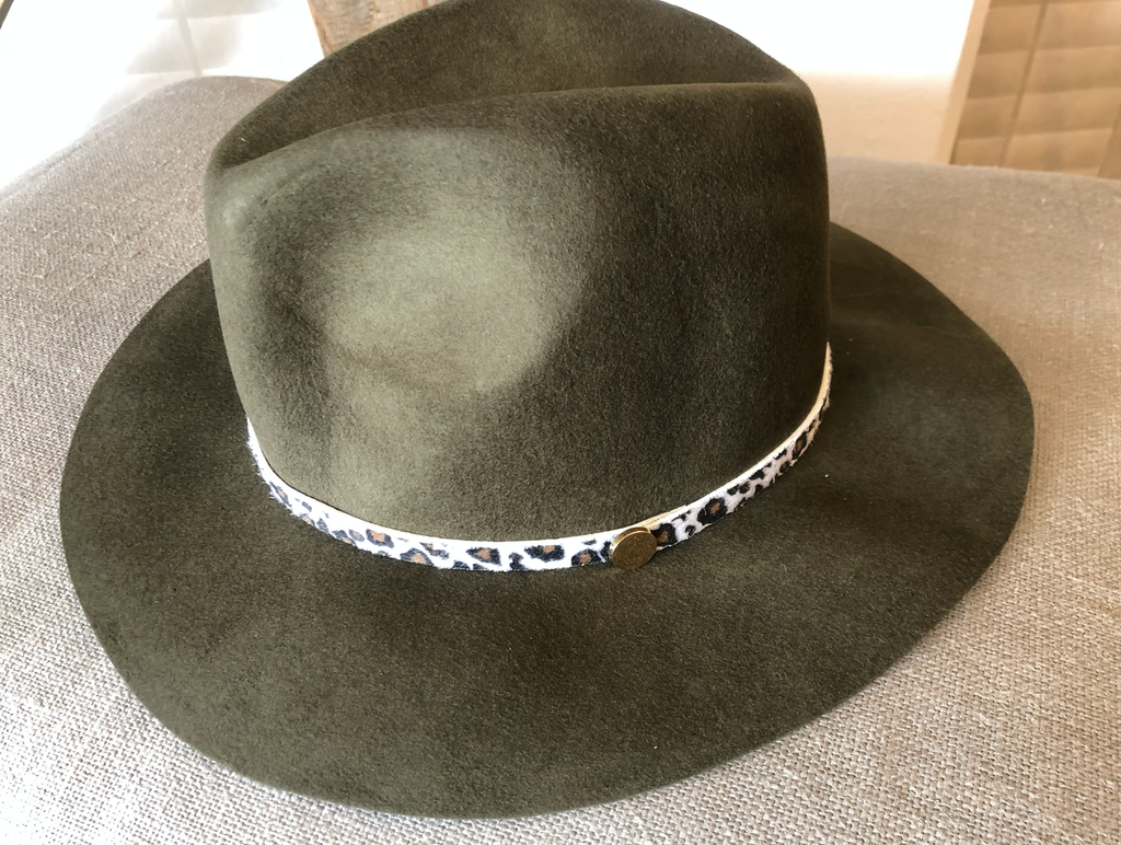 Santiago Wool Hat Olive