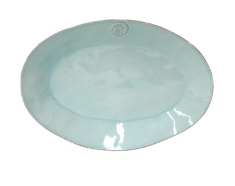 Costa Nova Oval Platter 40cm Turq