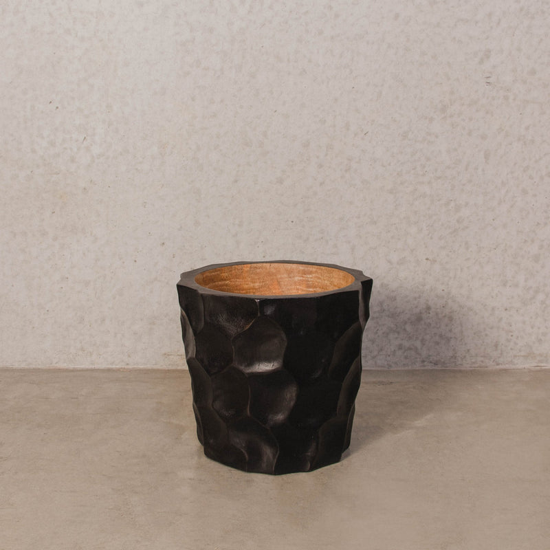 Dimple Black Pot