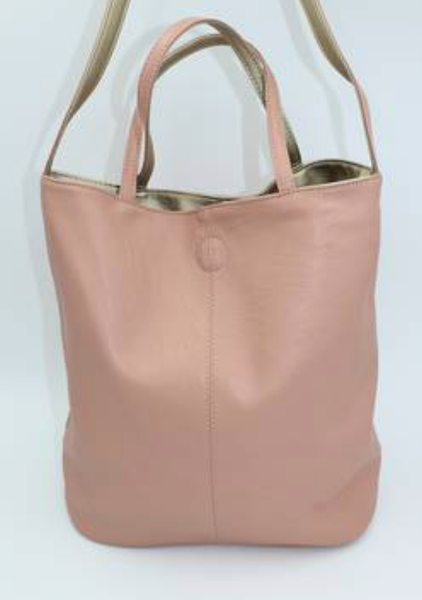 Pink and Gold Tote