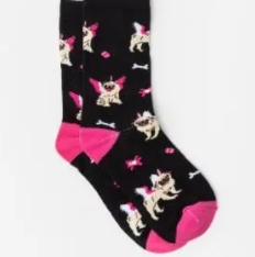 Uni Pug Socks