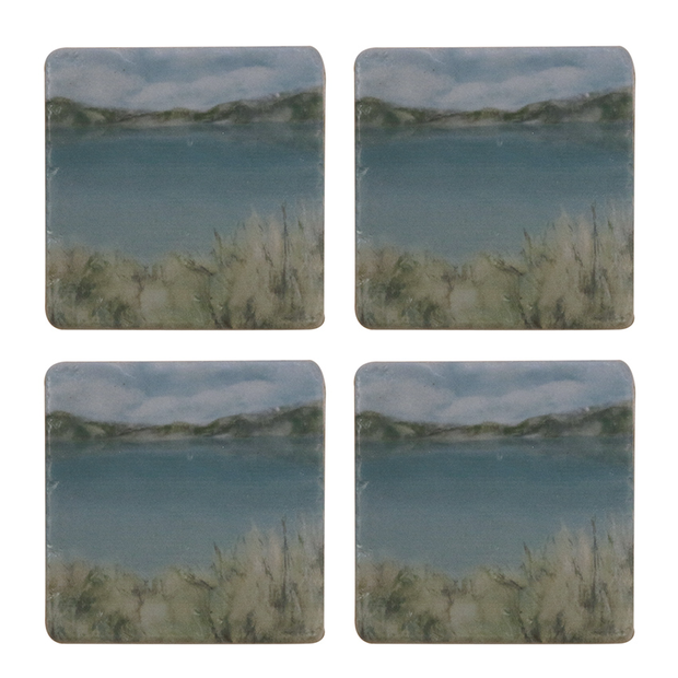 Island summer coasters set 4