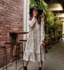Tilly Tiered Dress Leopard 10