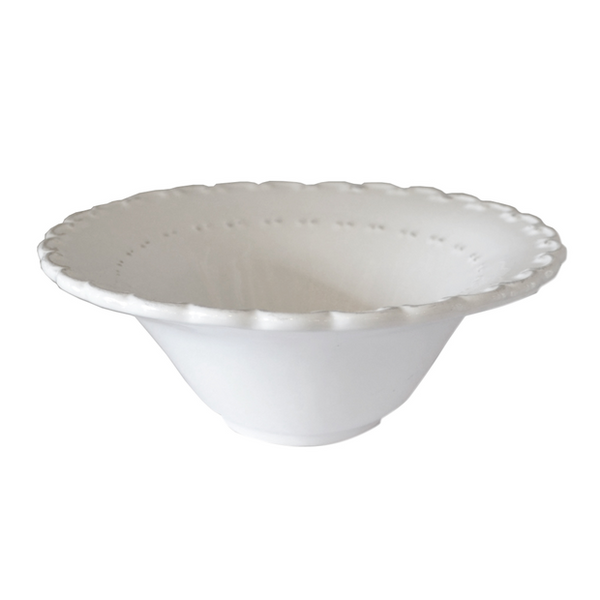 Antoinette white bowl
