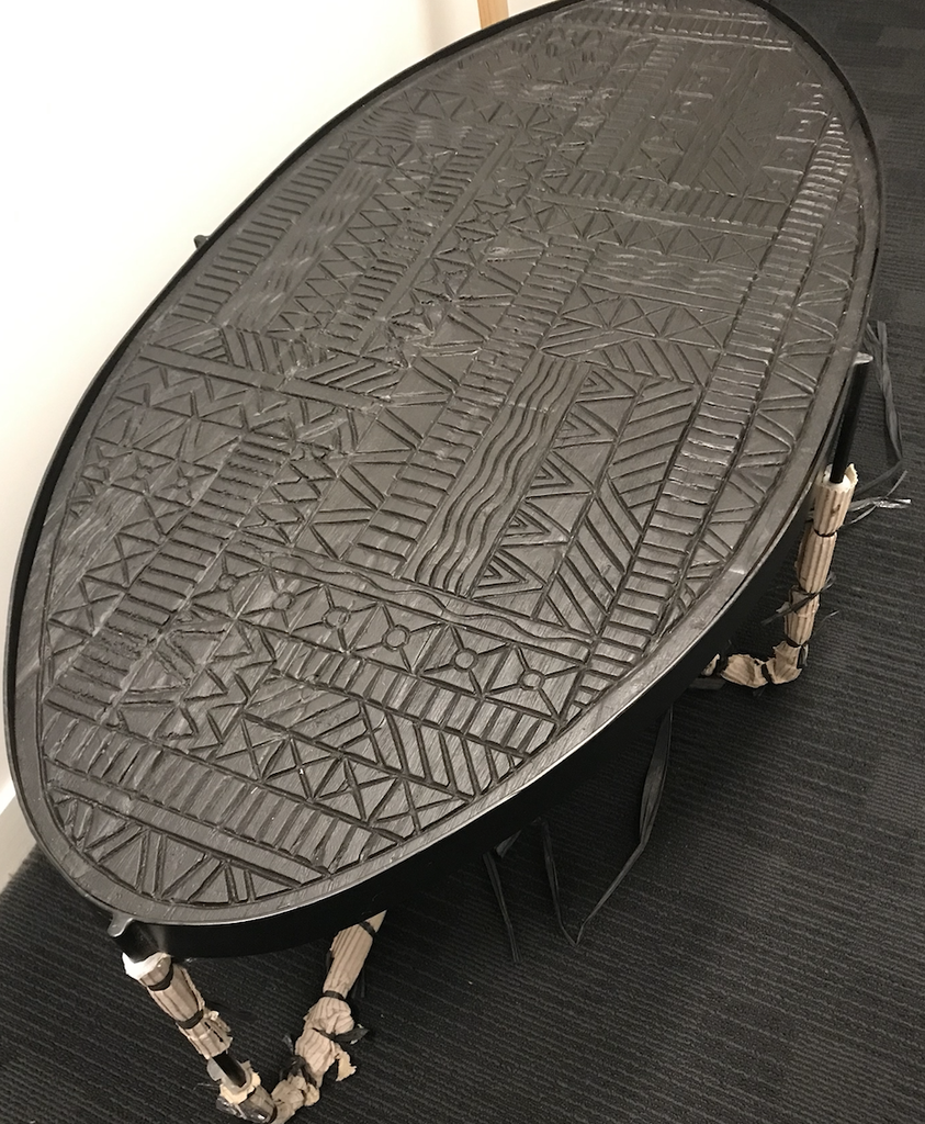 Tribal Oval Table