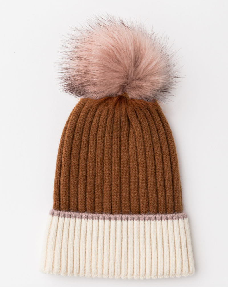 Beanie Lacy Rust/Blush