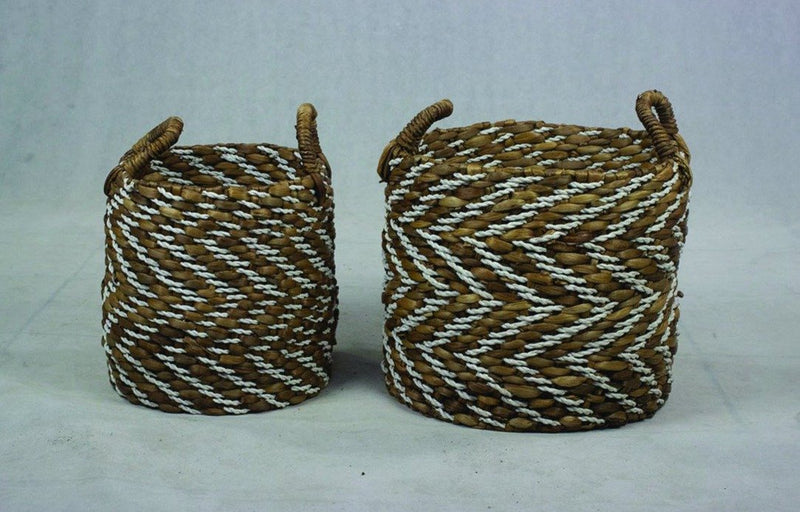 Woven basket large