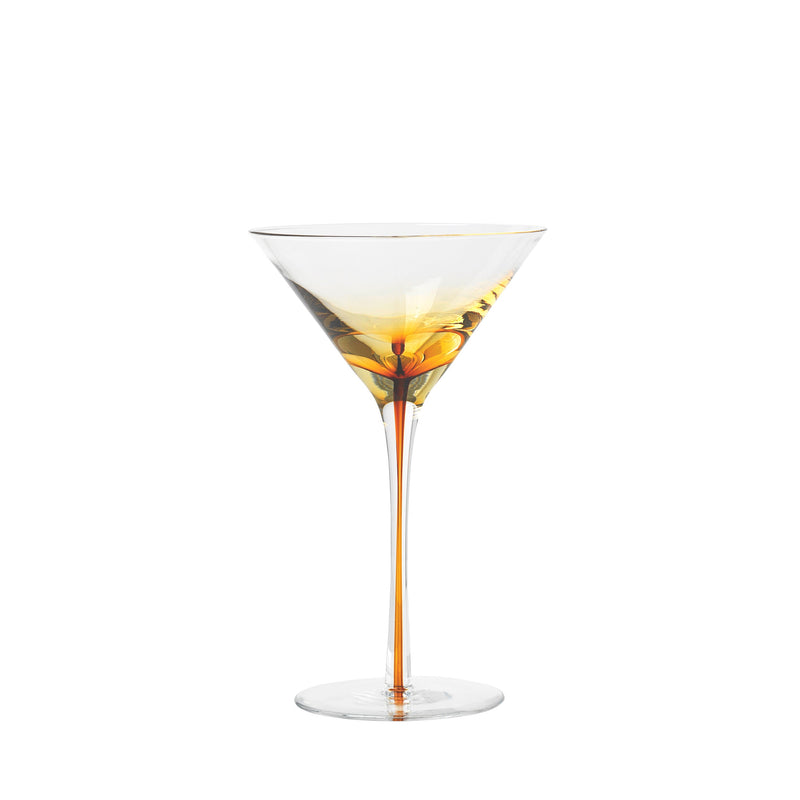 Martini Glass - Amber