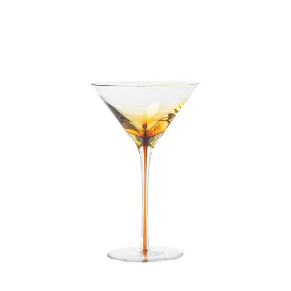 Martini Glass - Amber