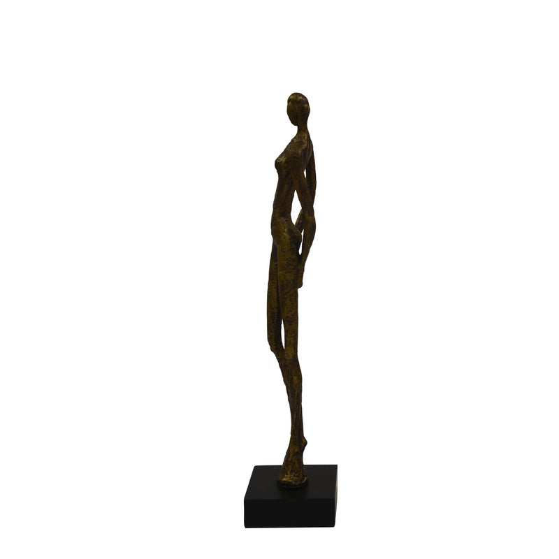 Standing Model - Posing Hand on Hip - Gold