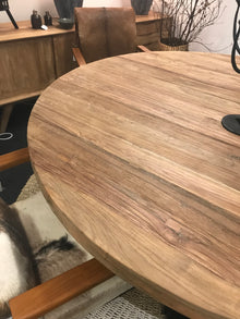 Round Teak Table