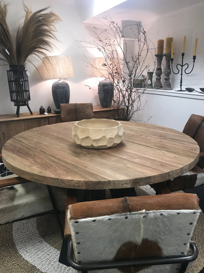 Round Teak Table