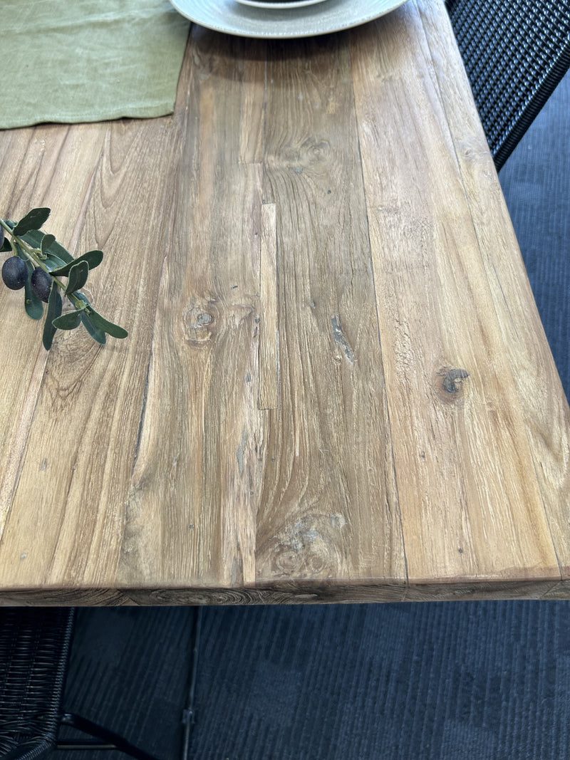 Rectangle Teak Dining Table