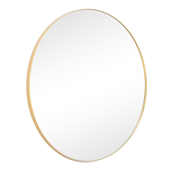 Wall Mirror - Oval - Gold