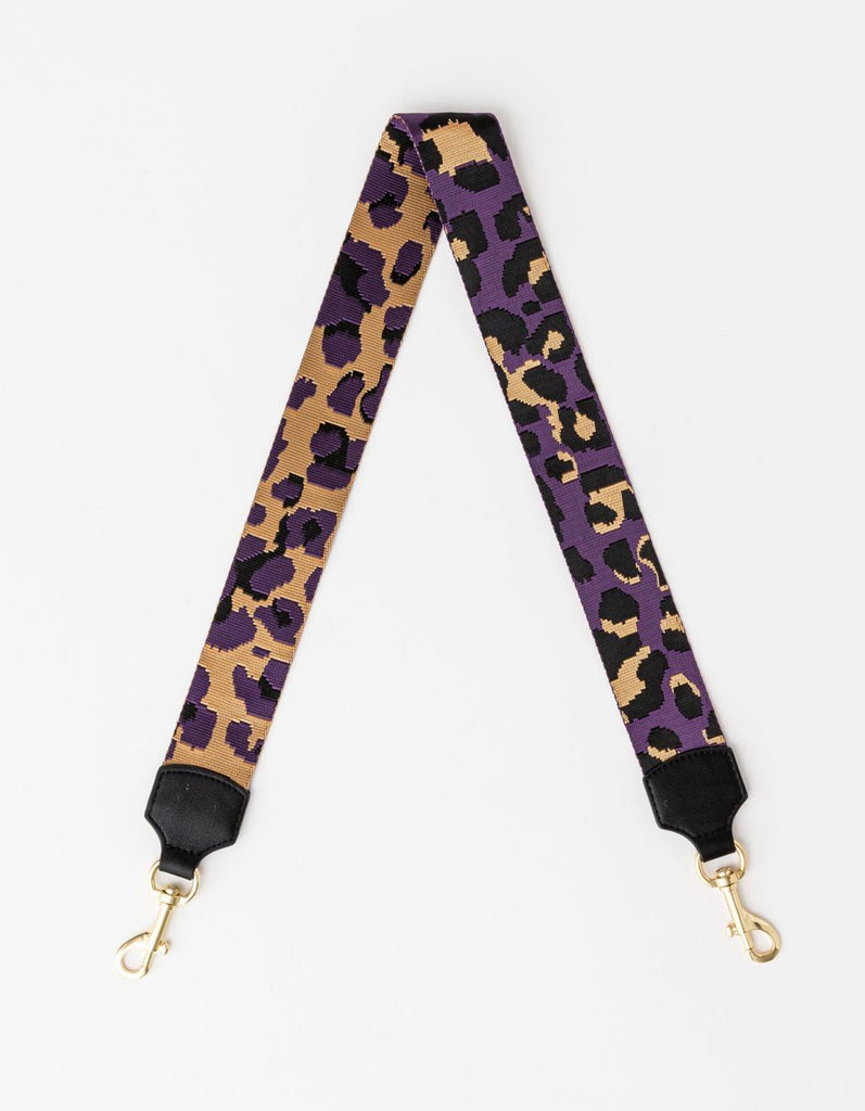 Bag Strap - Tan Leopard