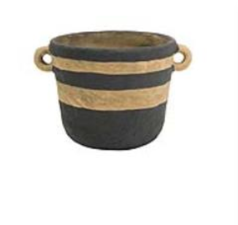 Portofino Planter 21cm Black