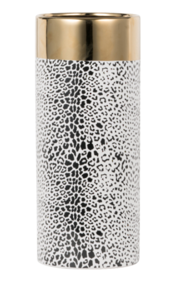 Luxe Leopard Vase