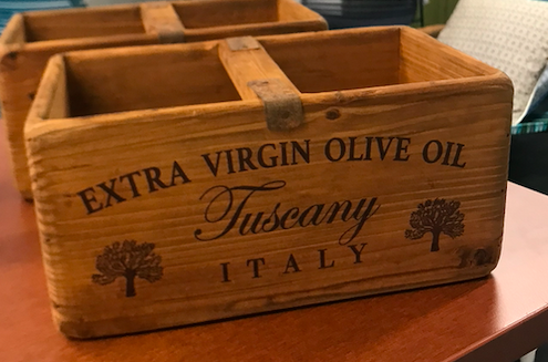 Olive oil handle boxes