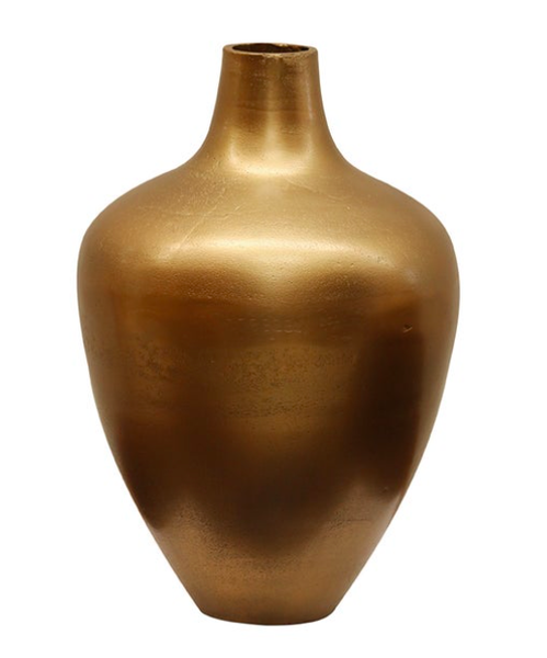 Vase in Brass Antique Finish-large