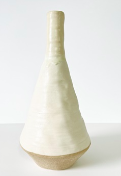 Tall Bud Vase Cream