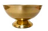 Art Deco champagne Bowl