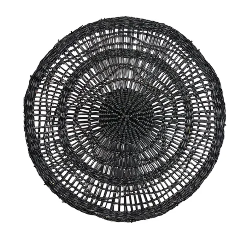 Lucio Woven Placemat - Black