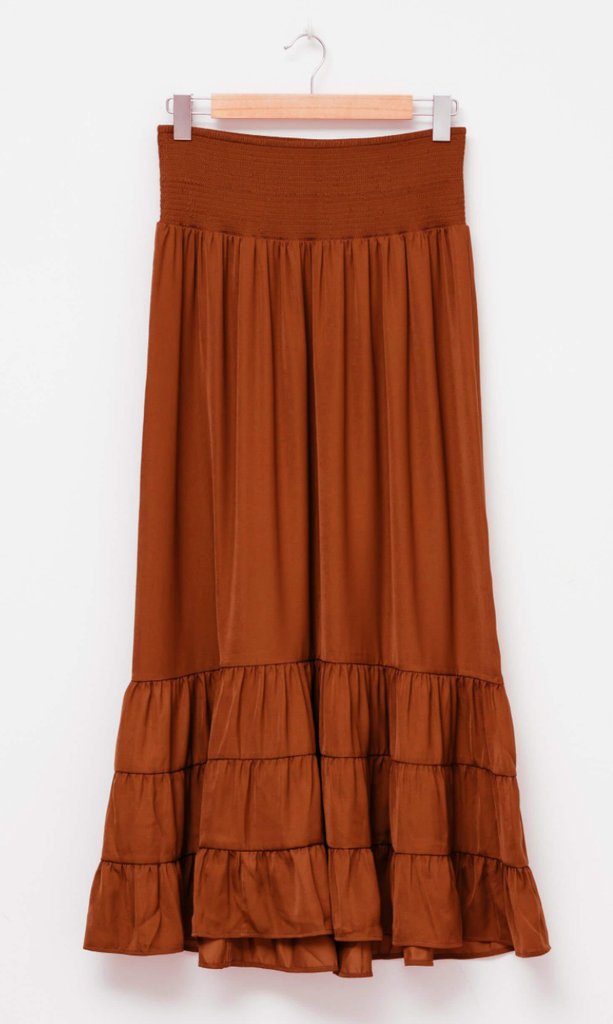 Brooklyn Skirt Rust 8