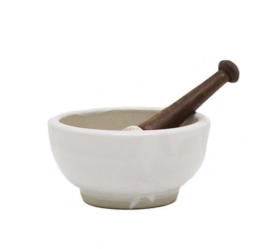 Original Ceramic Mortar & Pestle