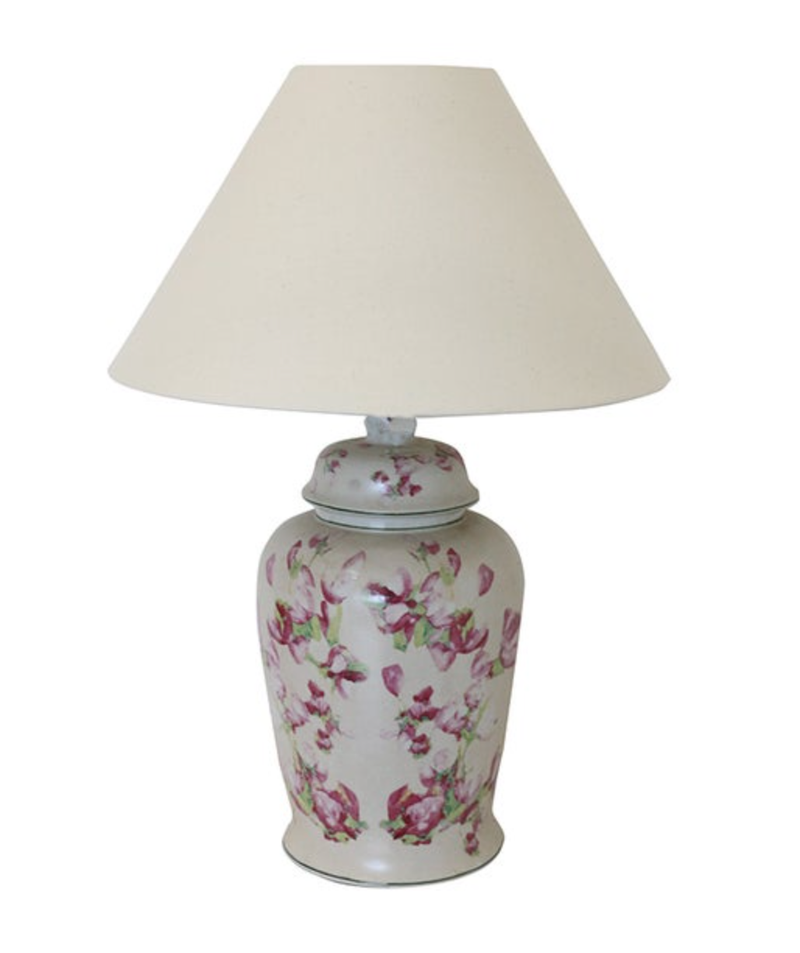 Magnolia Limone Crackled Lamp Base