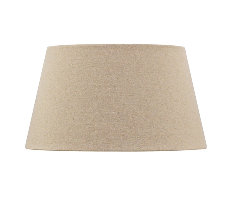 Tapered Lampshade 46cm Raw Linen