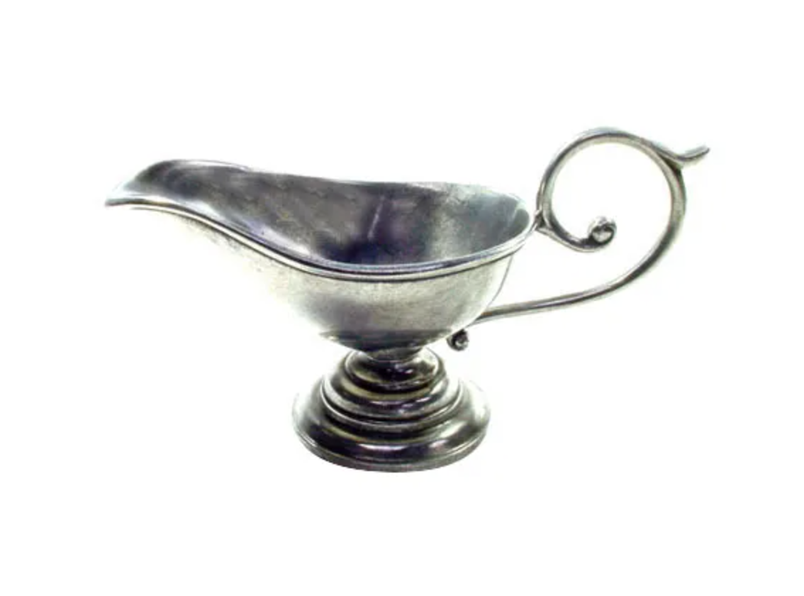 Pewter Gravy Boat