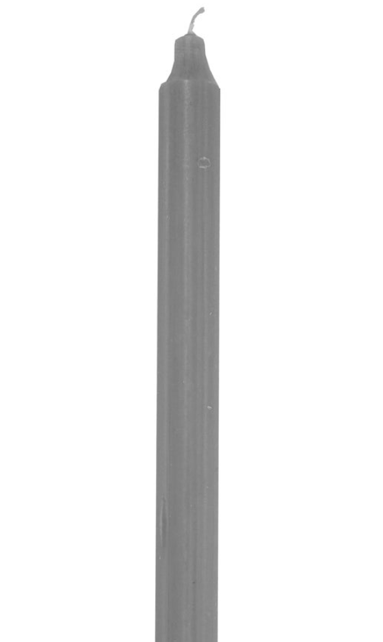 Taper Candle - Grey - 295mm