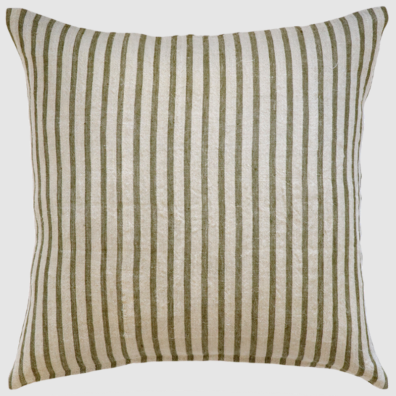 Spencer Cushion - Khaki & Natural - 50