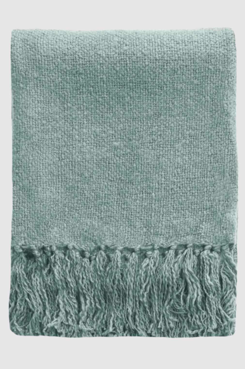 Serenade Throw - Duck Egg Blue - 125x150