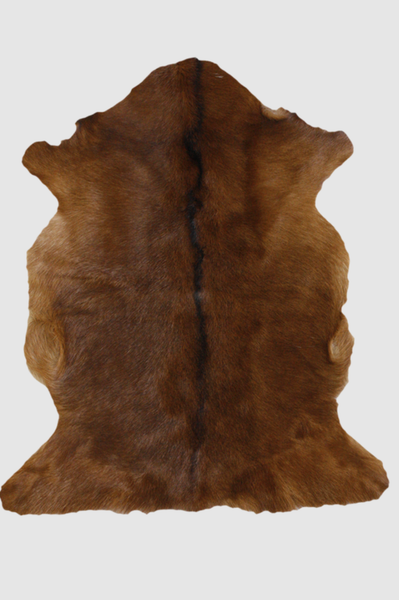 Adore - Goat Fur Hide - Natural Brown - 65x90