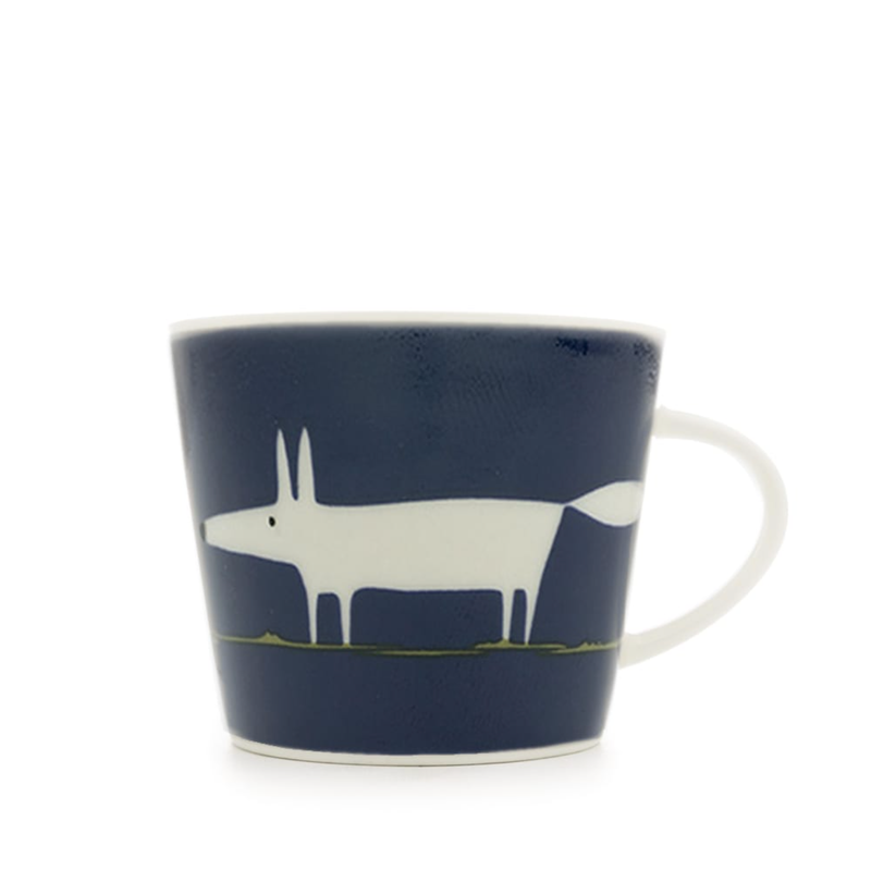 Mr Fox Mug - Indigo