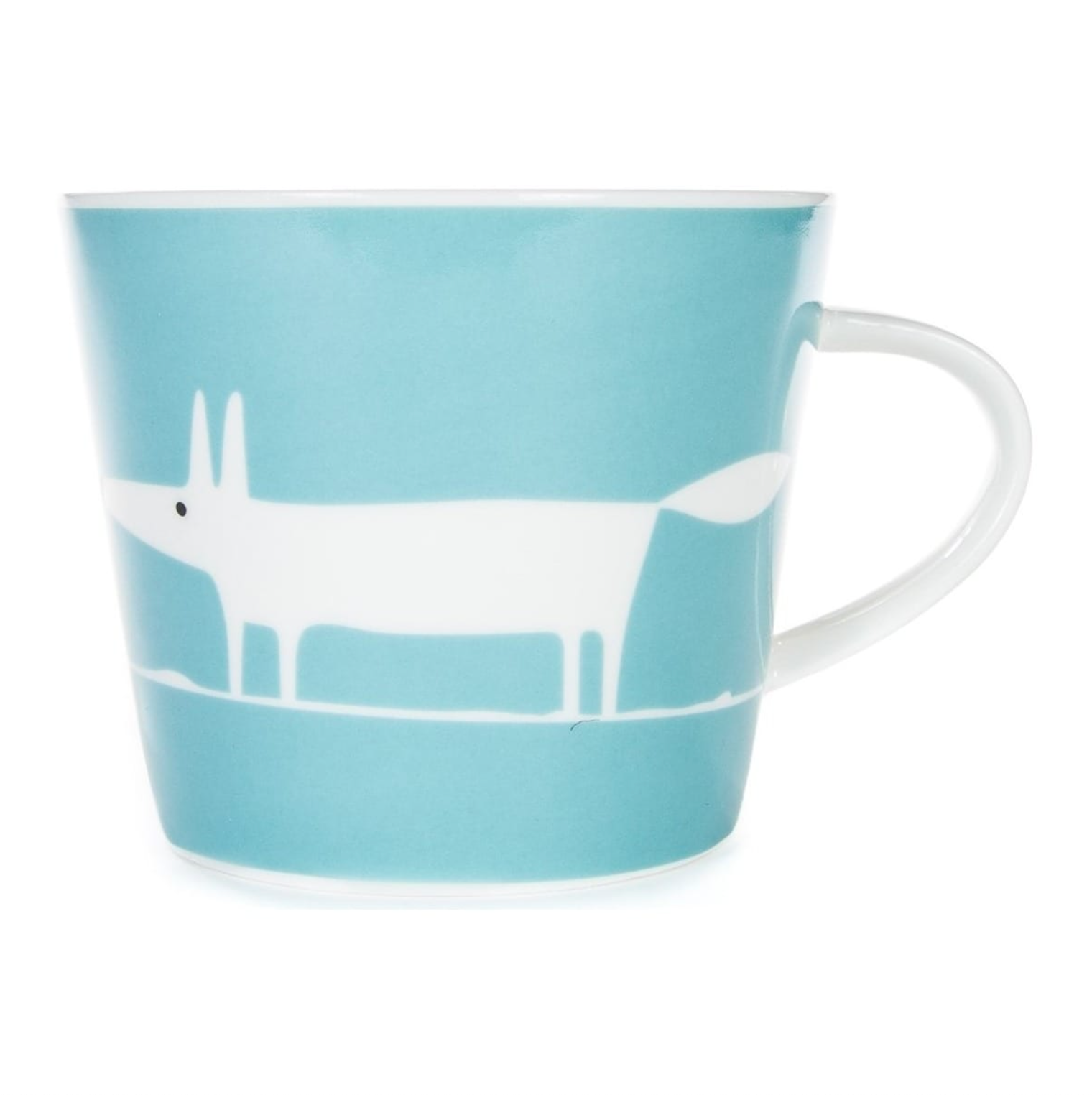 Mr Fox Mug - Teal