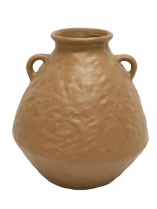 Rust Ceramic Vase - 35 H