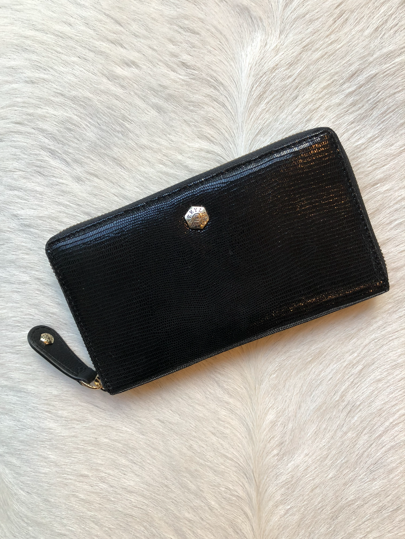 Medium Zip Around Purse - Midnight