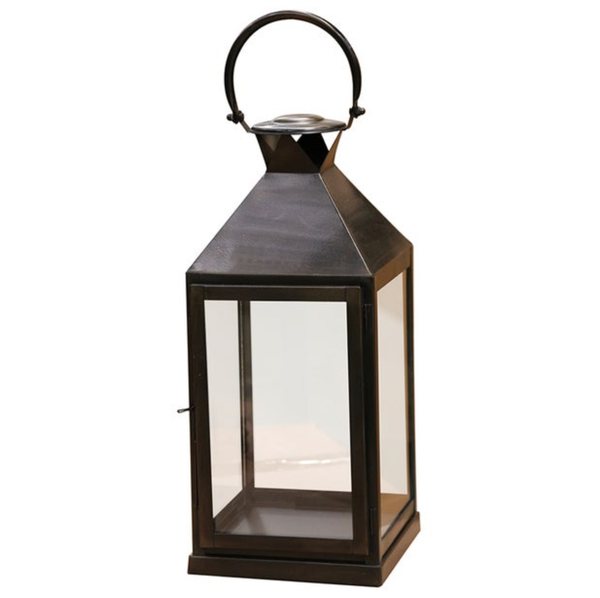 Long Island Lantern - Dark Bronze/Black - Medium