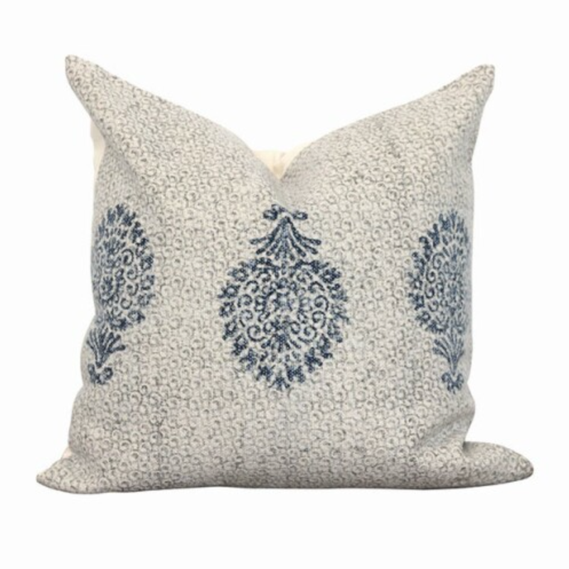 Conifer Hand Printed Cushion - 60