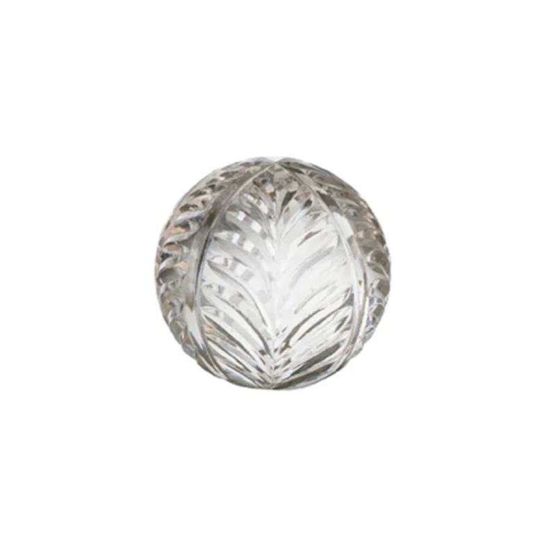 Wing Cut Glass Ball - Small